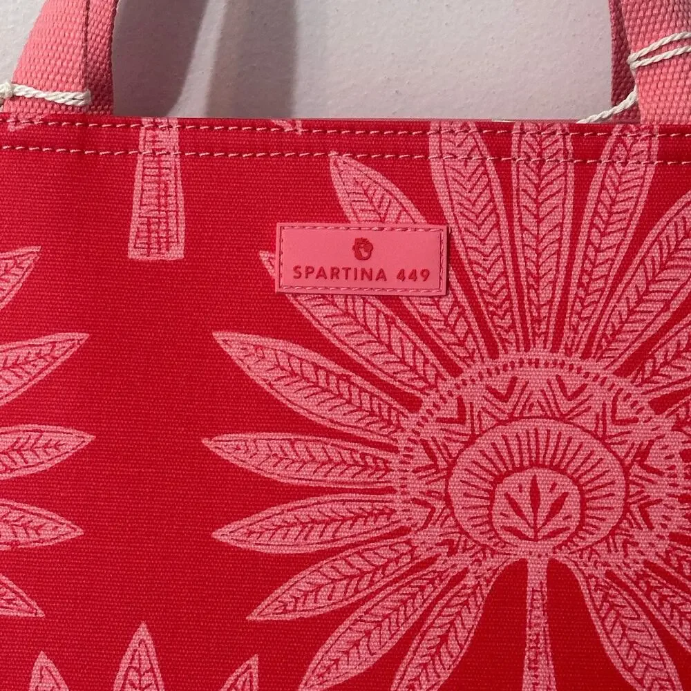 Spartina 449 NEW Market Tote Bag Daufuskie Island Palmetto Frond Handbag Purse